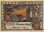 Germany, 25 Pfennig, D8.5a