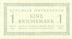 Austria, 1 Reichsmark, P-0113b