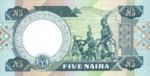 Nigeria, 5 Naira, P-0020a