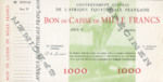 French Equatorial Africa, 1,000 Franc, P-0004s