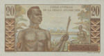 French Equatorial Africa, 20 Franc, P-0022