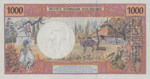 French Pacific Territories, 1,000 Franc, P-0002s,IEOM B2fs