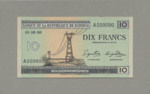 Katanga, 10 Franc, P-0002s