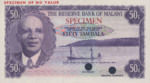 Malawi, 50 Tambala, P-0005ct,RBM B5t