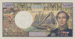 New Caledonia, 5,000 Franc, P-0065s,IEOM B6as