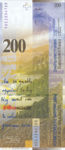Switzerland, 200 Franc, P-0073a