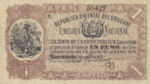 Uruguay, 1 Peso, A-0118