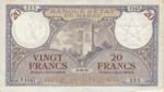 Morocco, 20 Franc, P-0018a