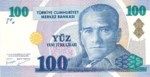 Turkey, 100 New Lira, P-0221