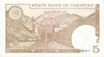 Pakistan, 5 Rupee, P-0038 Sign.14,SBP B23g