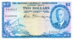 British Caribbean Territories, 2 Dollar, P-0002
