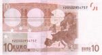 European Union, 10 Euro, P-0002y