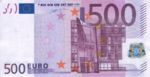 European Union, 500 Euro, P-0007x
