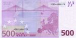 European Union, 500 Euro, P-0007x