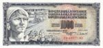 Yugoslavia, 1,000 Dinar, P-0092d