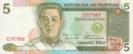 Philippines, 5 Peso, P-0168c