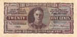 Ceylon, 25 Cent, P-0044b v4