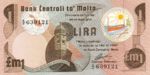 Malta, 1 Lira, P-0034a