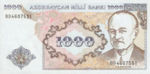 Azerbaijan, 1,000 Manat, P-0020b,AMB B10b