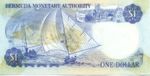 Bermuda, 1 Dollar, P-0028a