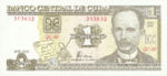 Cuba, 1 Peso, P-0125,BCC B13a