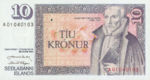 Iceland, 10 Krone, P-0048a Sign.1