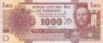 Paraguay, 1,000 Guarani, P-0222b,BCP B40b