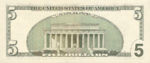 United States, The, 5 Dollar, P-0517a