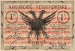 Albania, 1 Franc, S-0144a