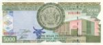 Burundi, 5,000 Franc, P-0042b