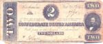 Confederate States of America, 2 Dollar, P-0066a
