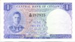 Ceylon, 1 Rupee, P-0047