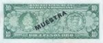 Dominican Republic, 10 Peso Oro, P-0101s v1