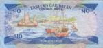 East Caribbean States, 10 Dollar, P-0023m