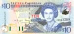East Caribbean States, 10 Dollar, P-0038k