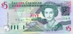 East Caribbean States, 5 Dollar, P-0042a