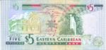 East Caribbean States, 5 Dollar, P-0042Aa