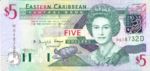 East Caribbean States, 5 Dollar, P-0042d