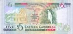 East Caribbean States, 5 Dollar, P-0042d