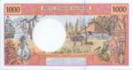 French Pacific Territories, 1,000 Franc, P-0002b