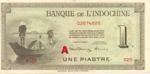 French Indochina, 1 Piastre, P-0076b A