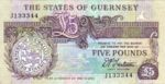 Guernsey, 5 Pound, P-0049a