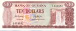 Guyana, 10 Dollar, P-0023b