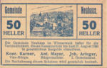 Austria, 50 Heller, FS 646a