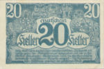 Austria, 20 Heller, FS 692Ib
