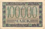 German States, 100,000 Mark, S-0985