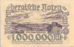 German States, 1,000,000 Mark, S-0987
