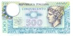 Italy, 500 Lira, P-0094 v1