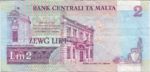Malta, 2 Lira, P-0045a