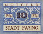 Germany, 10 Pfennig, P6.5d